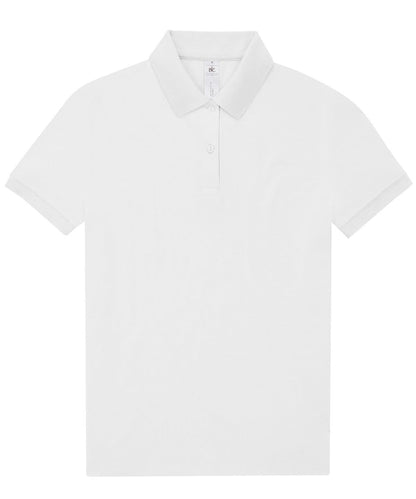 B&amp;C Collection My Polo 180 Women B261F - White - Customisable Polos