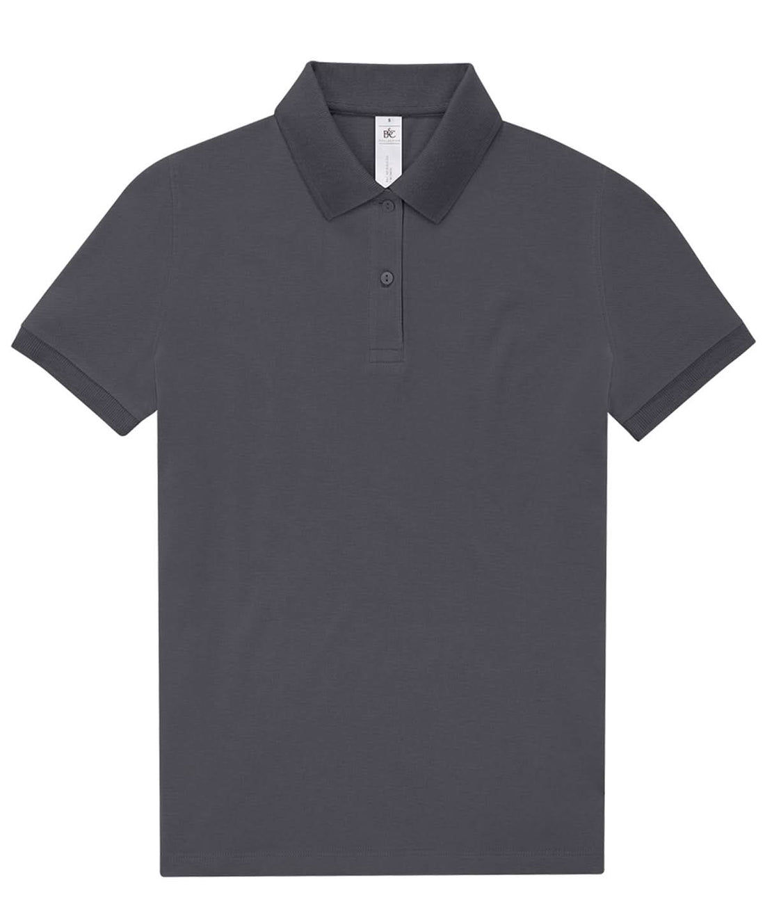 B&amp;C Collection My Polo 210 Women Dark Grey B263F - Dark Grey - Customisable Polos