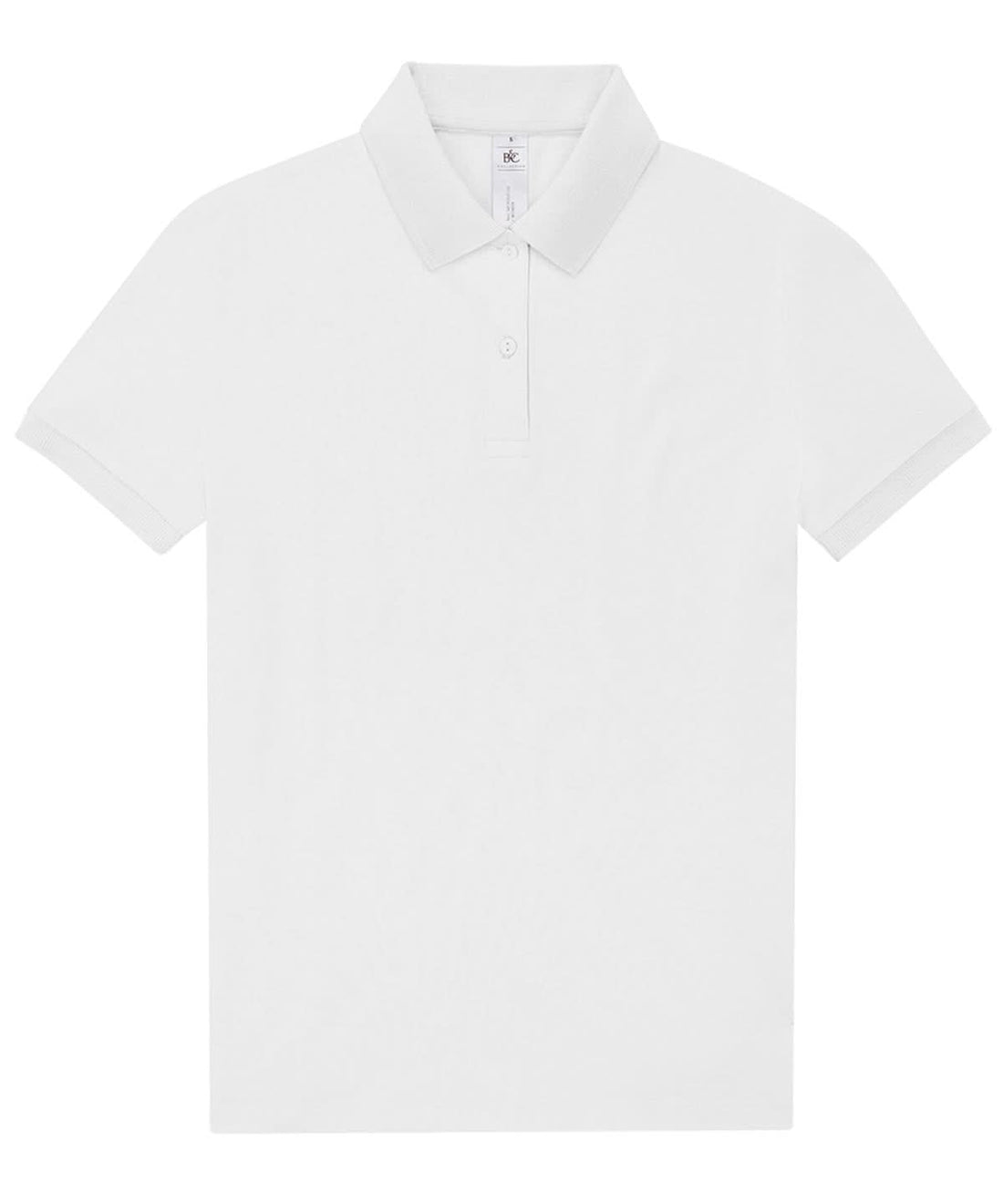 B&amp;C Collection My Polo 210 Women White B263F - White - Customisable Polos