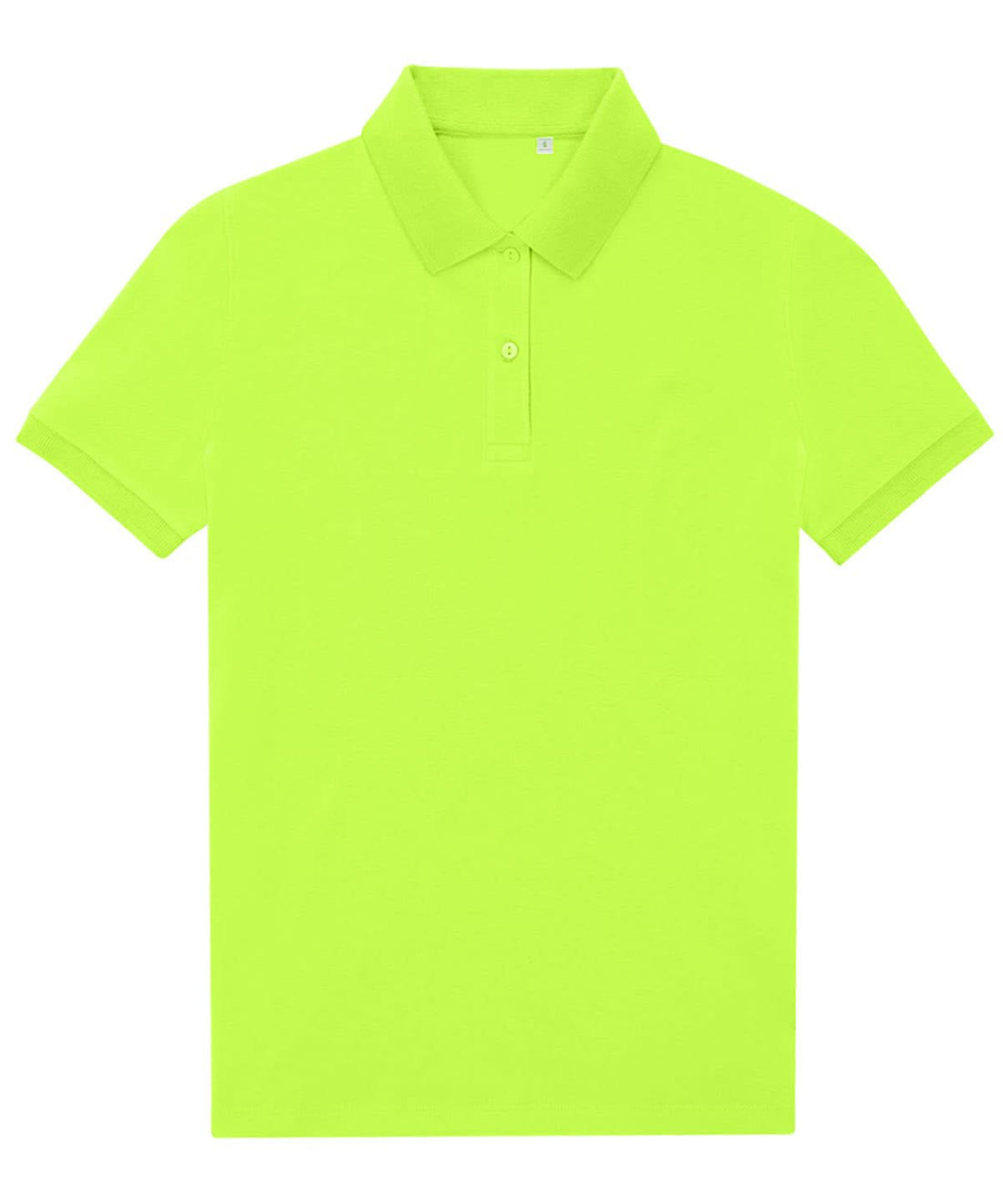 B&amp;C Collection My Eco Polo 6535 Women Acid Lime B265F - Acid Lime - Customisable Polos