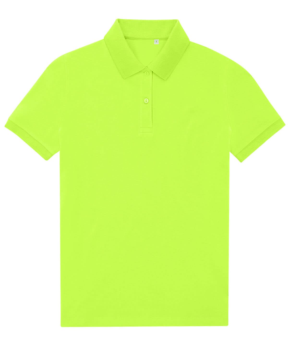 B&amp;C Collection My Eco Polo 6535 Women Acid Lime B265F - Acid Lime - Customisable Polos