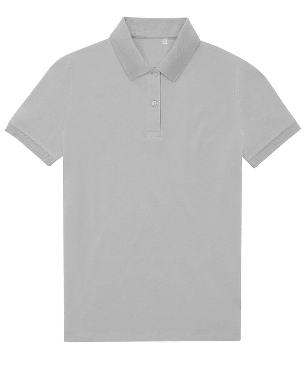 B&amp;C Collection My Eco Polo 6535 Women Pacific Grey B265F - Pacific Grey - Customisable Polos