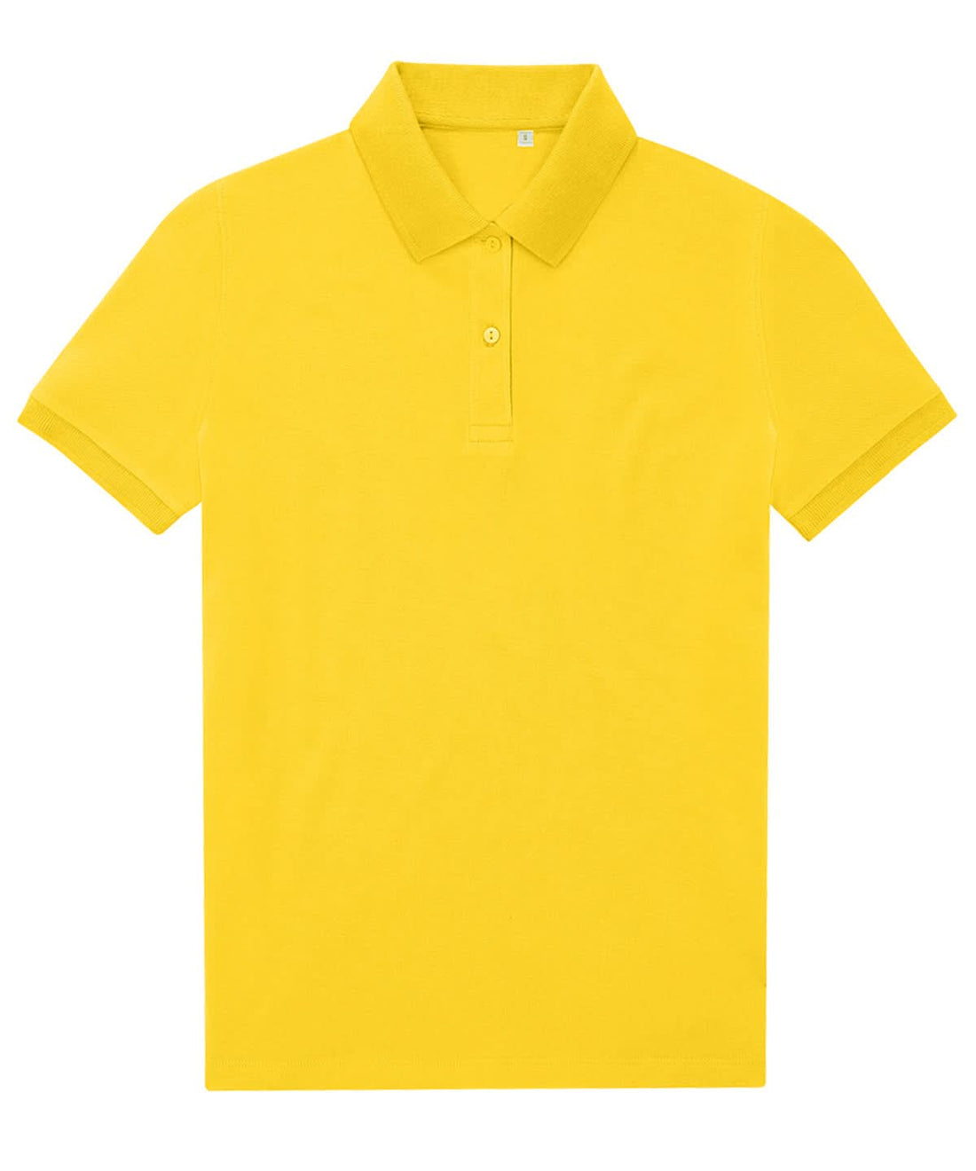 B&amp;C Collection My Eco Polo 6535 Women Pop Yellow B265F - Pop Yellow - Customisable Polos