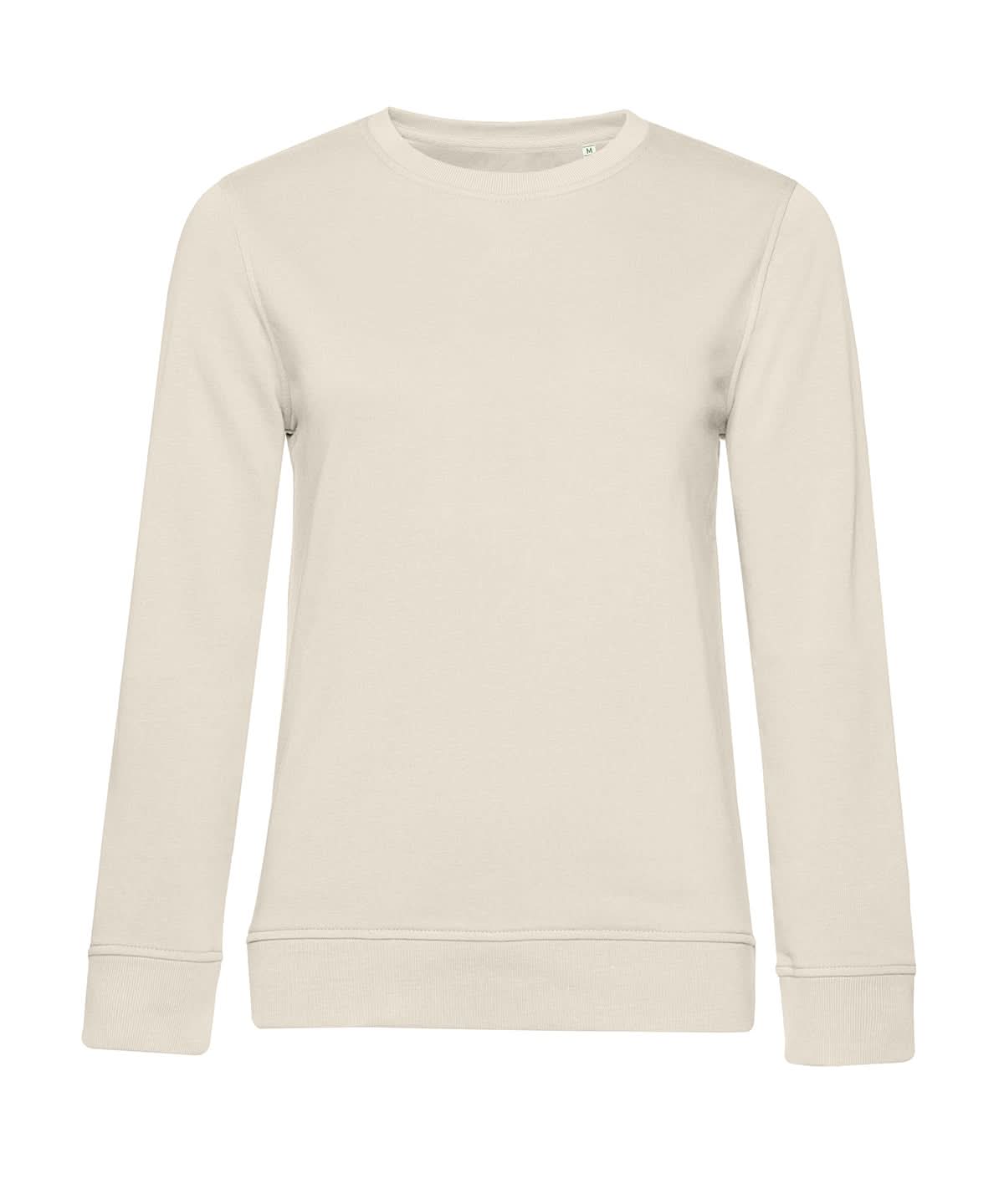 B&amp;C Collection Inspire crew neck women B266F - Off White - Customisable Sweatshirts
