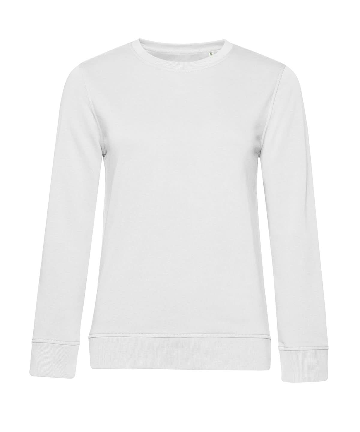 B&amp;C Collection Inspire crew neck women B266F - White - Customisable Sweatshirts