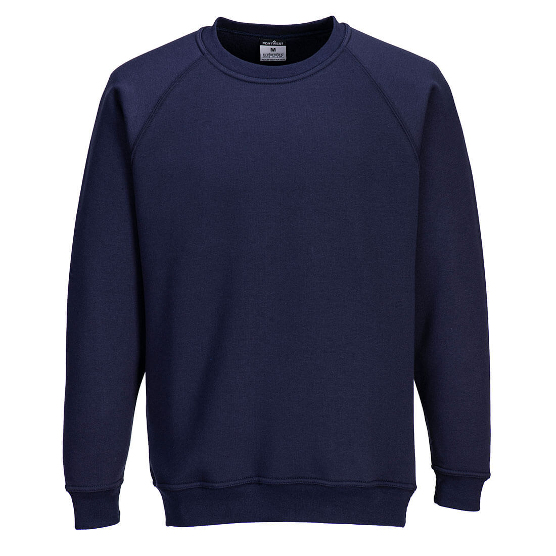 Portwest Roma Sweatshirt b300 - Navy - Customisable Sweatshirts