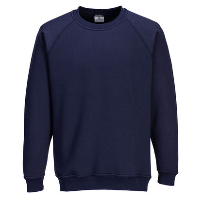 Portwest Roma Sweatshirt b300 - Navy - Customisable Sweatshirts
