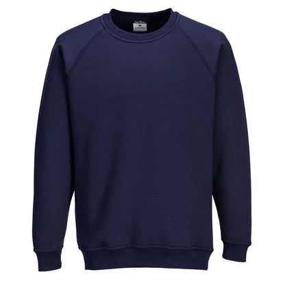 Roma Sweatshirt B300 - Navy - Customisable Sweatshirts