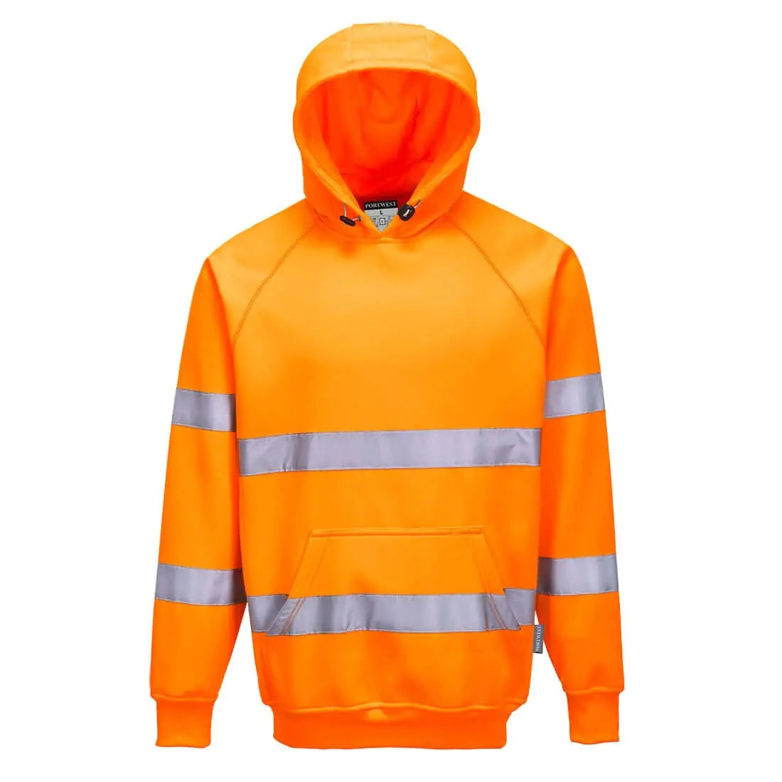 Hi Vis Hoodie B304 - Orange - Customisable Hoodies