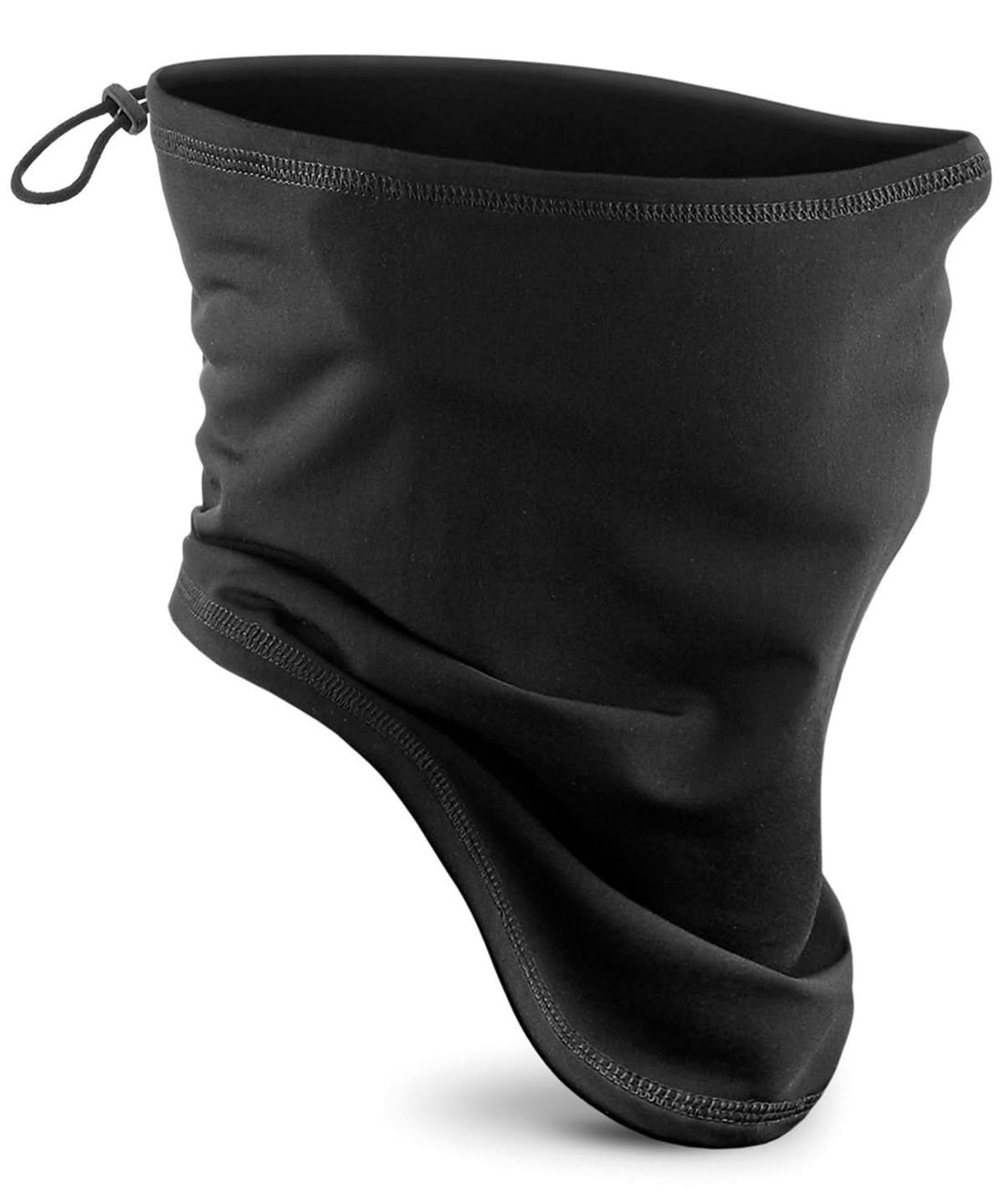 Beechfield Junior softshell sports tech neck warmer B320B - Black One size - Customisable Snoods