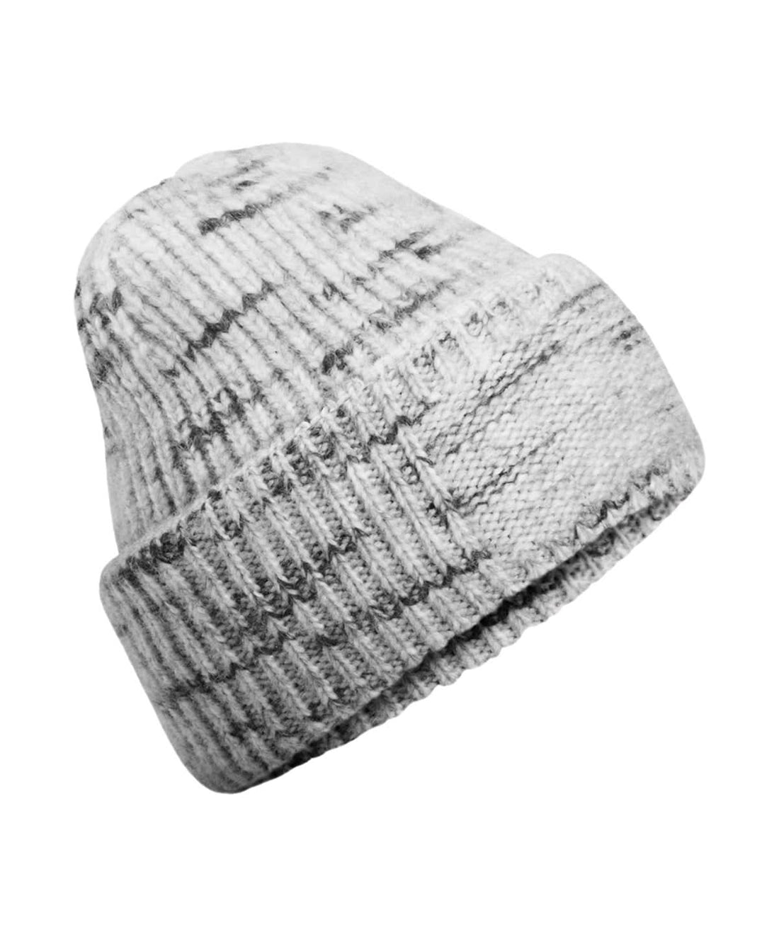 Beechfield Chunky knit reverse patch beanie B330R - Cloudy Haze One size - Customisable Beanies
