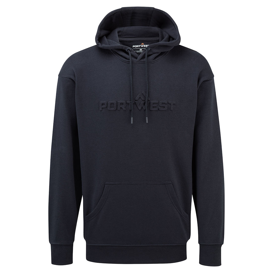 Embossed Hoodie B331 - Navy - Customisable Hoodies