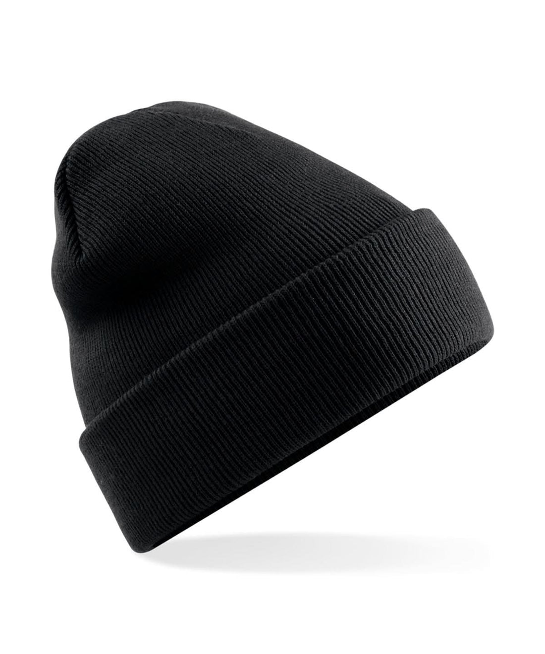Beechfield Polylana original cuffed beanie B375R - Black One size - Customisable Beanies