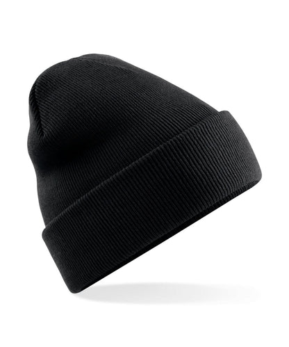 Beechfield Polylana original cuffed beanie B375R - Black One size - Customisable Beanies