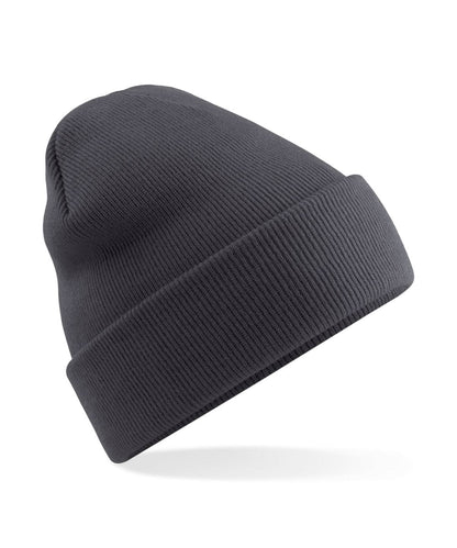 Beechfield Polylana original cuffed beanie B375R - Graphite Grey One size - Customisable Beanies