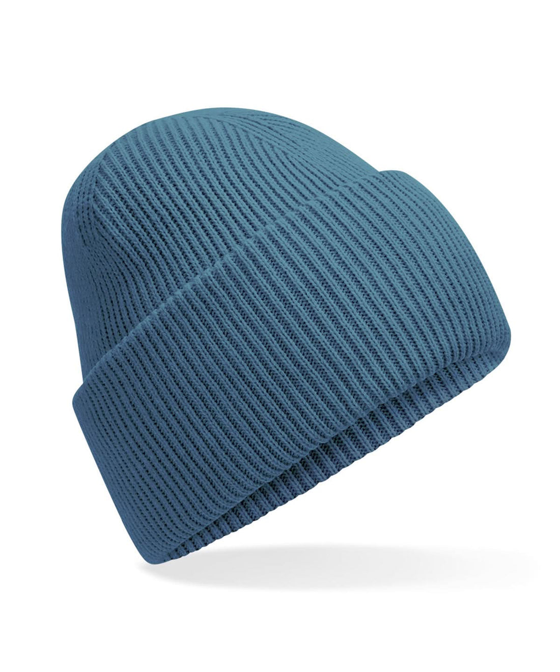 Beechfield Classic engineered deep cuffed beanie B385R - Airforce Blue One size - Customisable Beanies