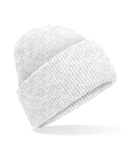 Beechfield Classic engineered deep cuffed beanie B385R - Cloud Grey One size - Customisable Beanies