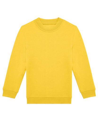 B&amp;C Collection ID332 crew kids B430B - Pop Yellow - Customisable Sweatshirts