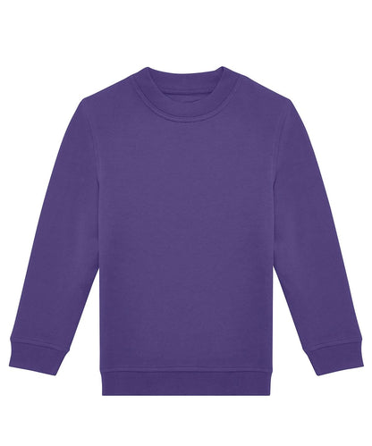 B&amp;C Collection ID332 crew kids B430B - Radiant Purple - Customisable Sweatshirts