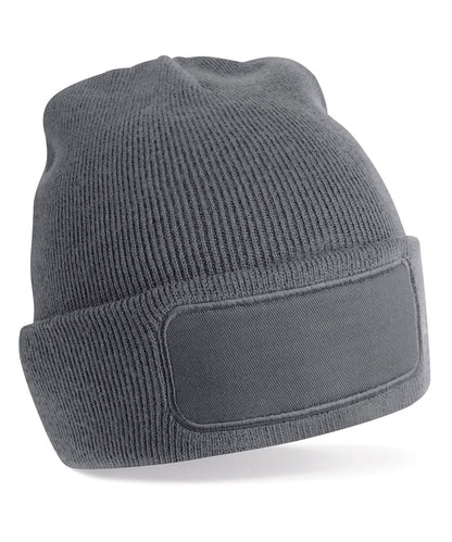 Beechfield Recycled original patch beanie B445R - Graphite Grey One size - Customisable Beanies