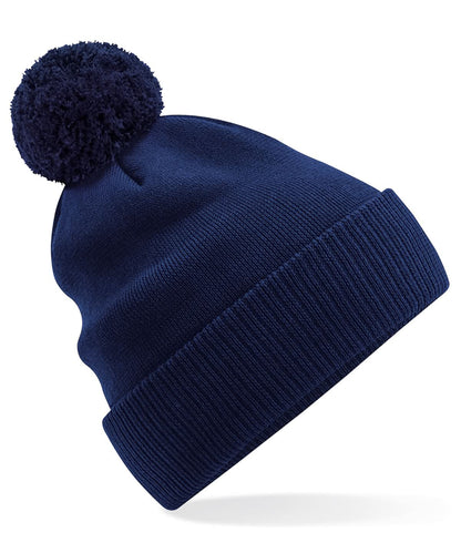 Beechfield Organic cotton Snowstar beanie B450N - Oxford Navy One size - Customisable Beanies