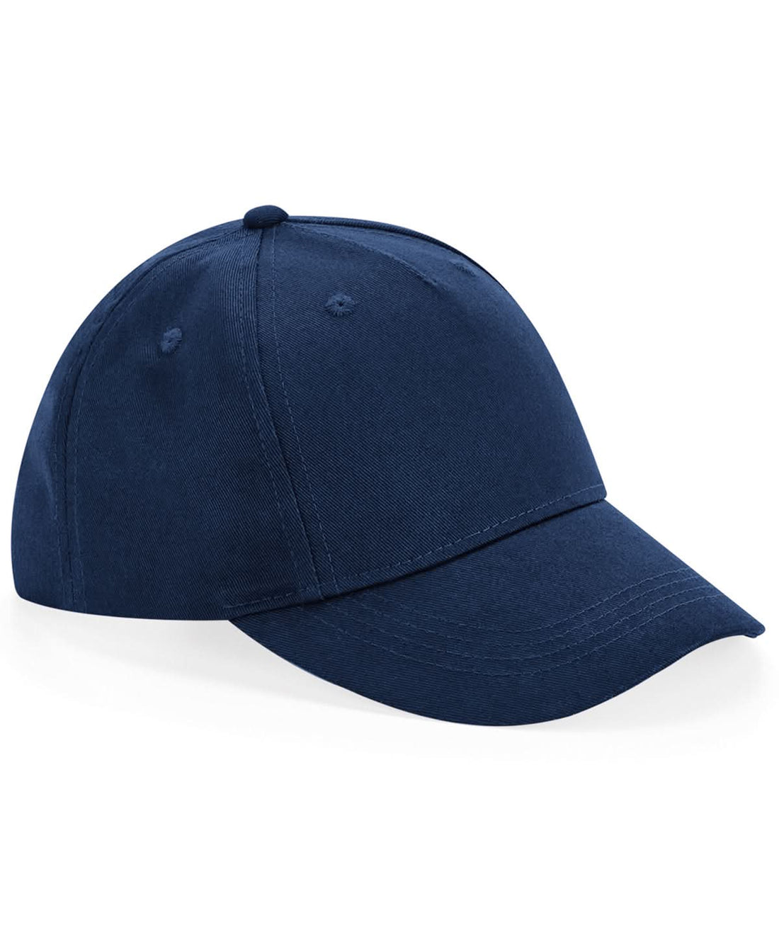 Beechfield Junior organic cotton 5 panel cap B63NB - Navy One size - Customisable Caps