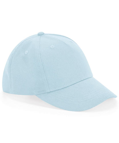 Beechfield Junior organic cotton 5 panel cap B63NB - Powder Blue One size - Customisable Caps