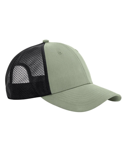 Beechfield Technical mesh trucker B644R - Fresh Green Black One size - Customisable Caps