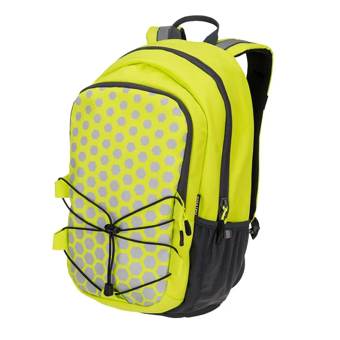Pw3 Hi Vis Rucksack B955 - Yellow - Customisable Luggage