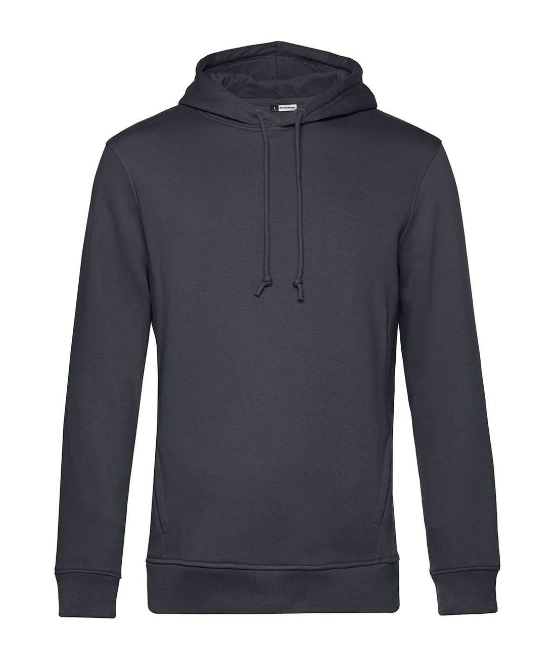 B&amp;C Collection Inspire Hooded Asphalt BA001 - Asphalt - Customisable Hoodies