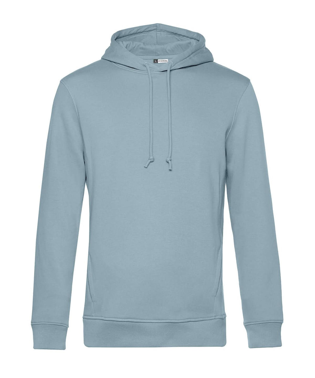 B&amp;C Collection Inspire Hooded Blue Fog BA001 - Blue Fog - Customisable Hoodies