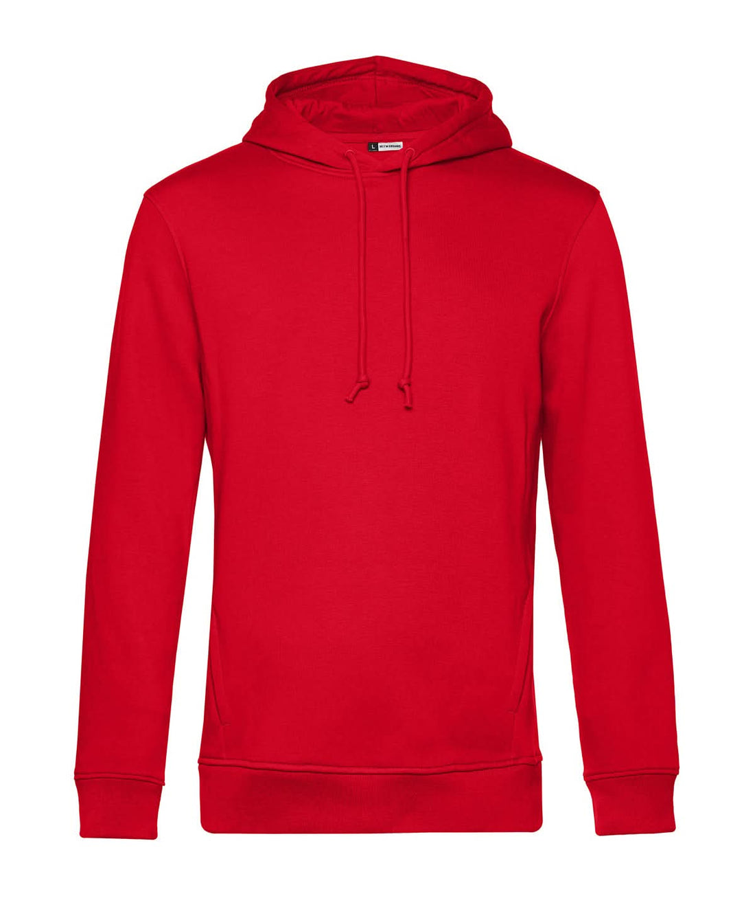 B&amp;C Collection Inspire Hooded Red BA001 - Red - Customisable Hoodies