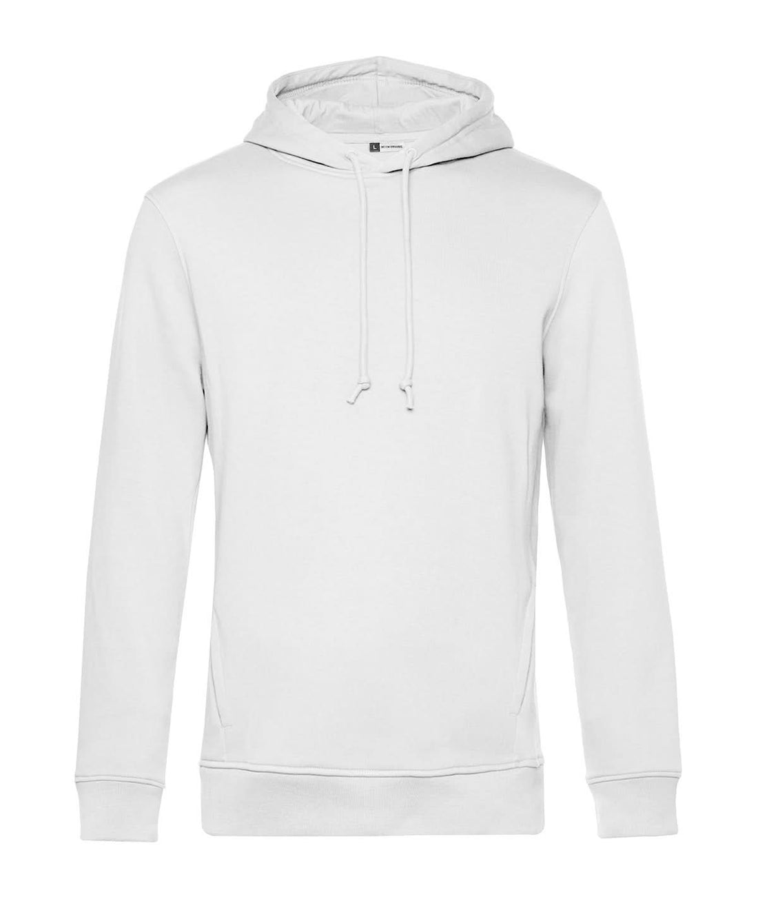 B&amp;C Collection Inspire Hooded White BA001 - White - Customisable Hoodies