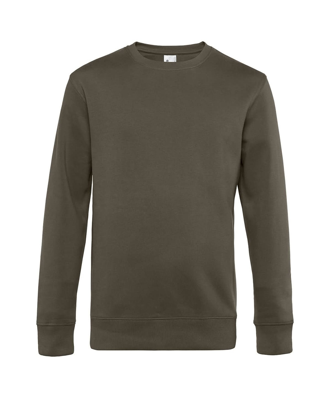 B&amp;C Collection KING Crew Neck Khaki BA010 - Khaki - Customisable Sweatshirts