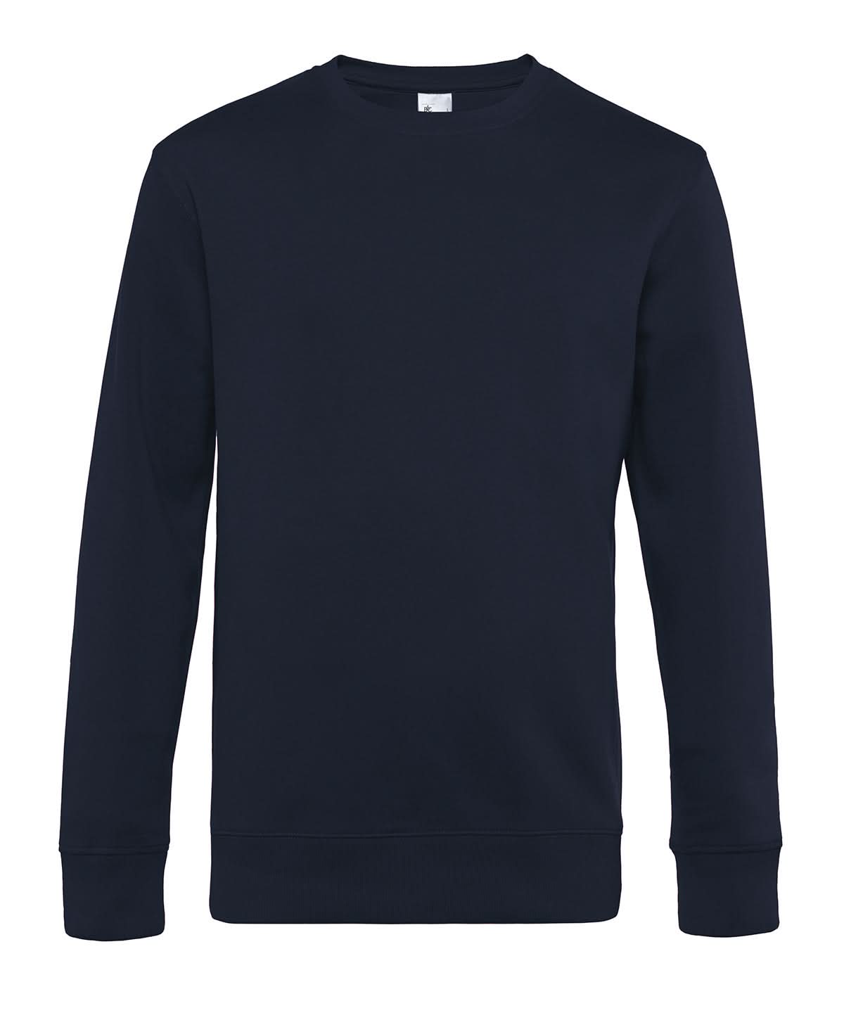 B&amp;C Collection KING Crew Neck Navy BA010 - Navy - Customisable Sweatshirts