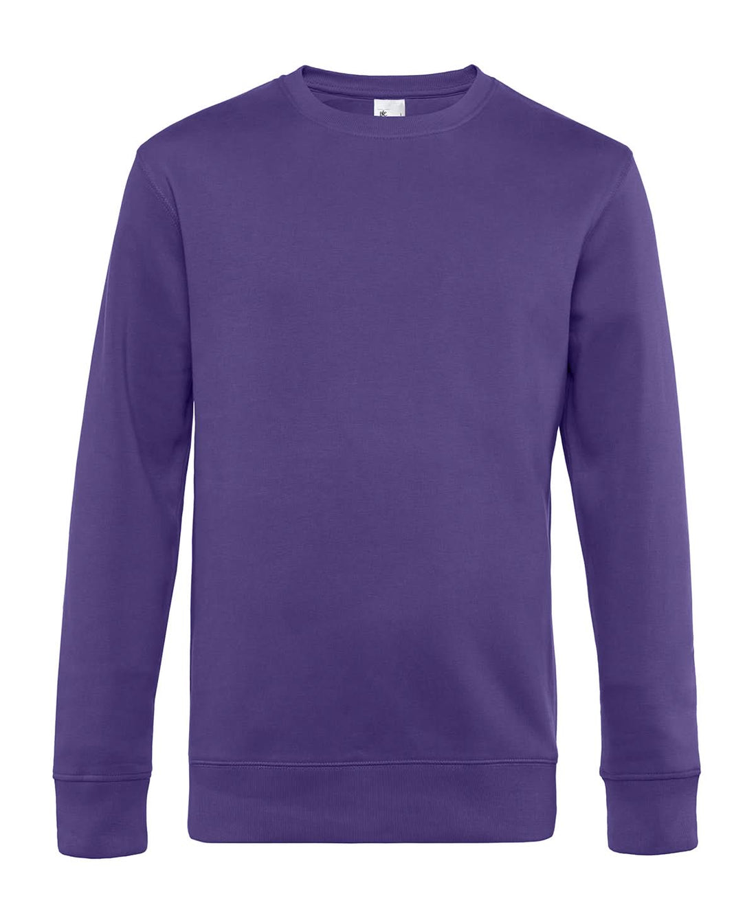 B&amp;C Collection KING Crew Neck Radiant Purple BA010 - Radiant Purple - Customisable Sweatshirts