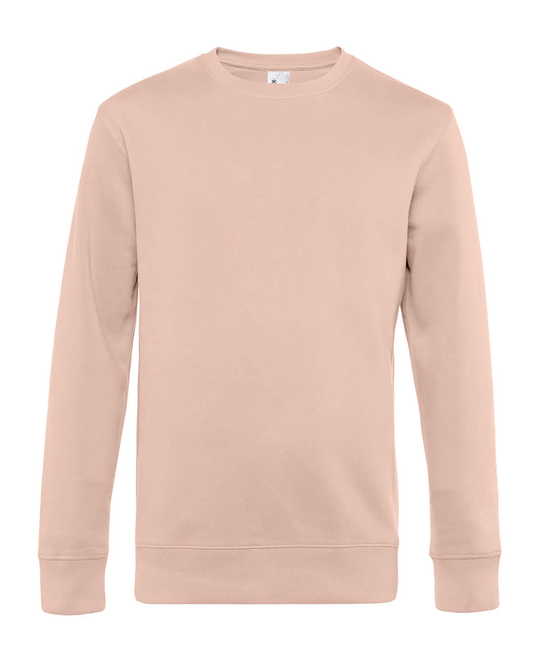 B&amp;C Collection KING Crew Neck Soft Rose BA010 - Soft Rose - Customisable Sweatshirts