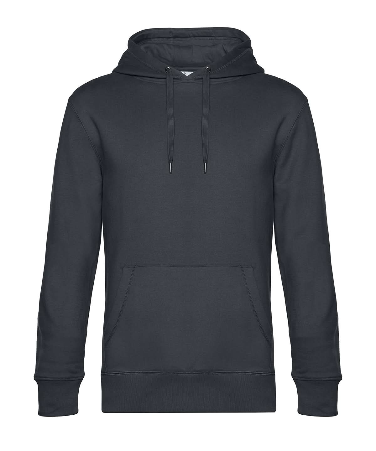 B&amp;C Collection KING Hooded Asphalt BA011 - Asphalt - Customisable Hoodies