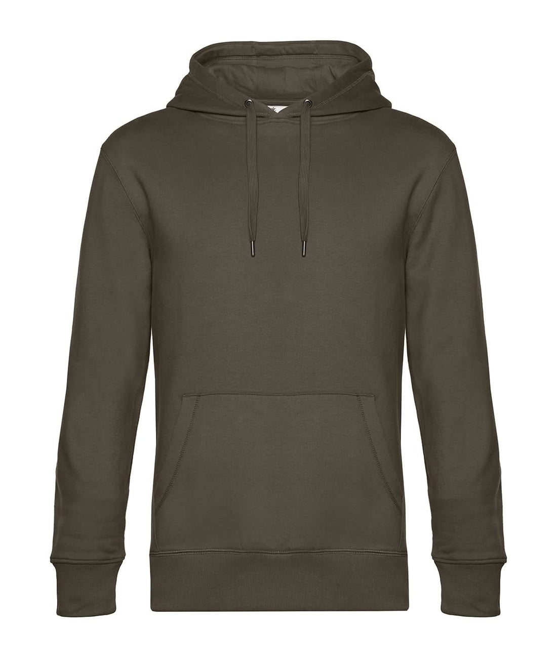 B&amp;C Collection KING Hooded Khaki BA011 - Khaki - Customisable Hoodies