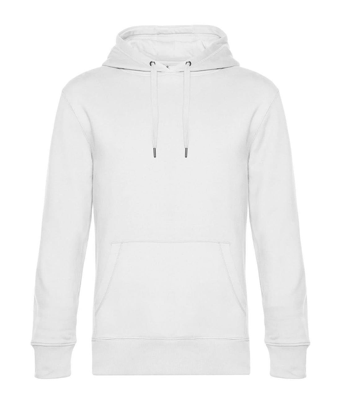 B&amp;C Collection KING Hooded White BA011 - White - Customisable Hoodies