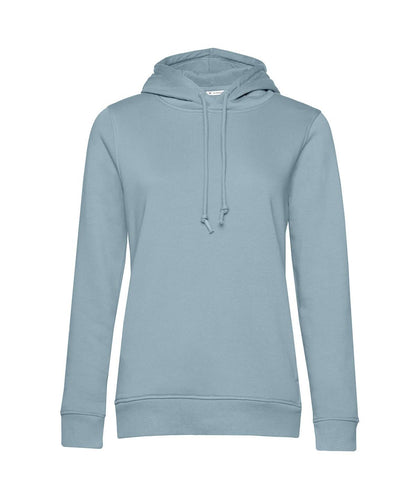 B&amp;C Collection Inspire Hooded women BA01F - Blue Fog - Customisable Hoodies