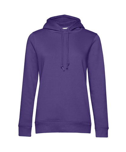 B&amp;C Collection Inspire Hooded women BA01F - Radiant Purple - Customisable Hoodies