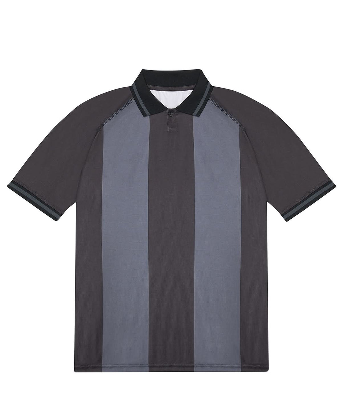 B&amp;C Collection Active polo BA032 - Black Dark Grey - Customisable Polos