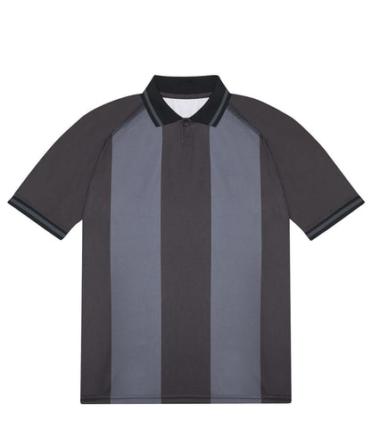 B&amp;C Collection Active polo BA032 - Black Dark Grey - Customisable Polos
