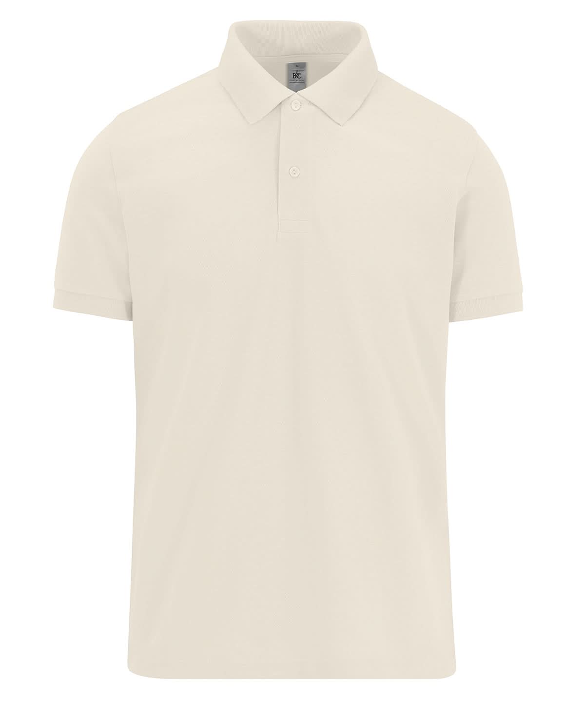 B&amp;C Collection My Polo 180 Off White BA261 - Off White - Customisable Polos