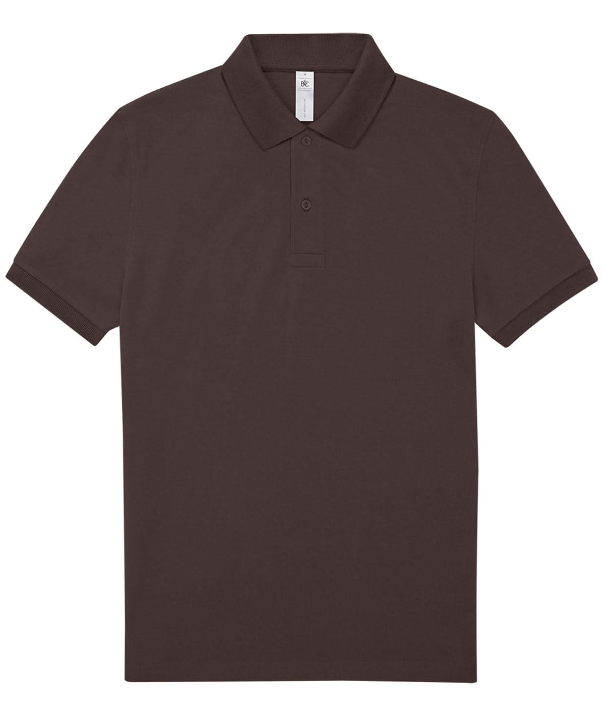 B&amp;C Collection My Polo 180 Roasted Coffee BA261 - Roasted Coffee - Customisable Polos