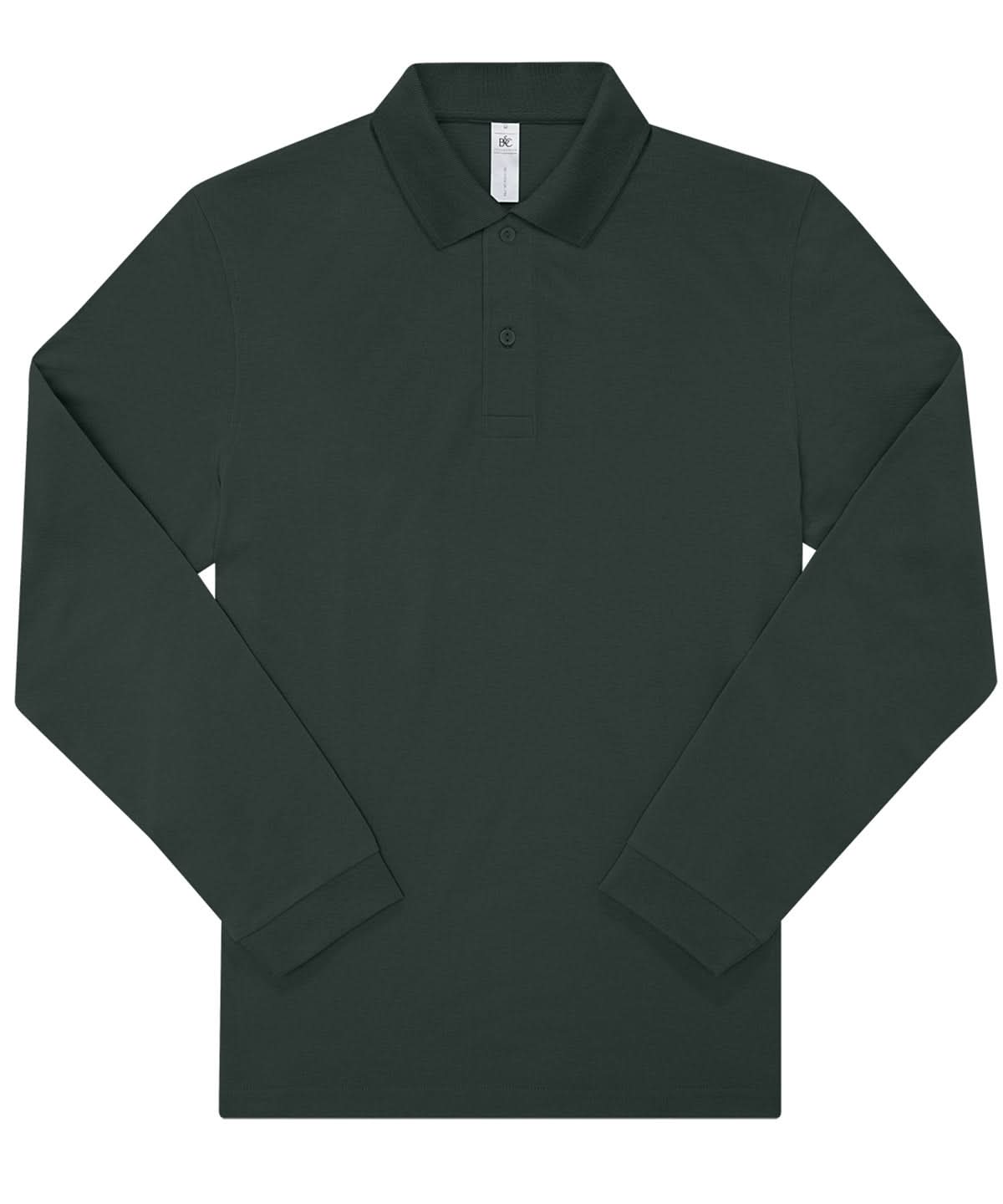 B&amp;C Collection My Polo 180 LSL BA262 - Dark Forest - Customisable Polos