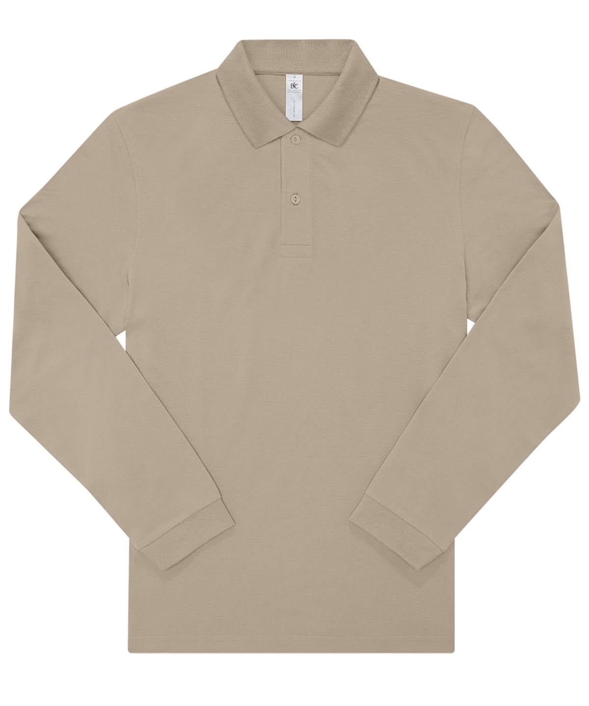 B&amp;C Collection My Polo 180 LSL BA262 - Mastic - Customisable Polos