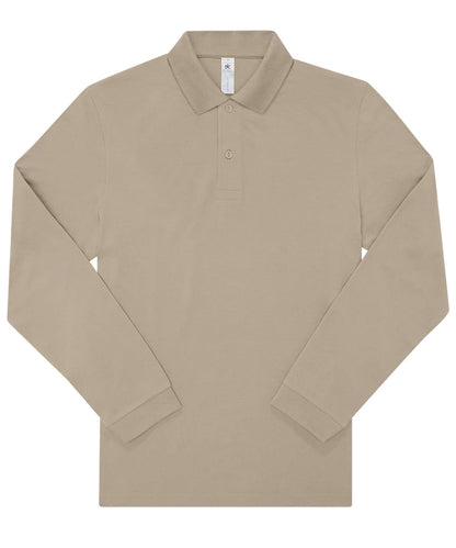 B&amp;C Collection My Polo 180 LSL BA262 - Mastic - Customisable Polos