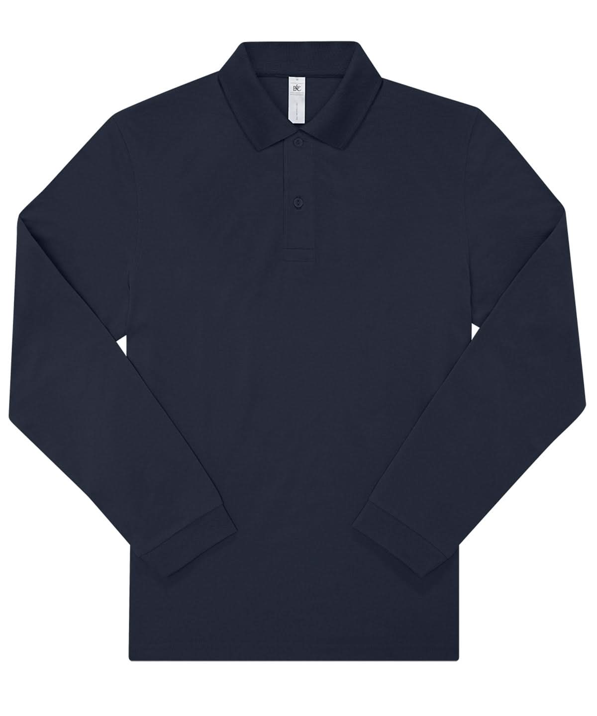 B&amp;C Collection My Polo 180 LSL BA262 - Navy - Customisable Polos